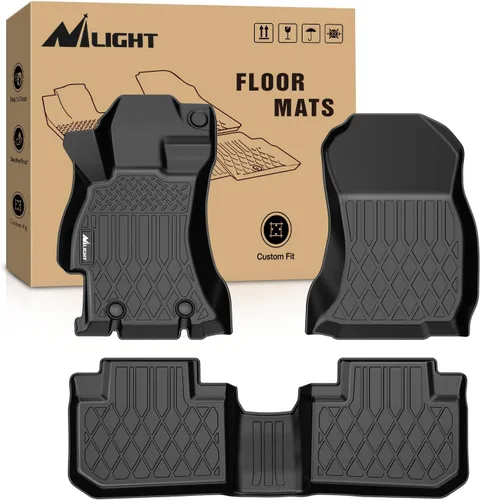 Vista 14 de Nilight Alfombrillas TPE para Subaru Outback Legacy 2010 2011 2012 2013 2014 para todo tipo de clima, ajuste personalizado, forros de piso