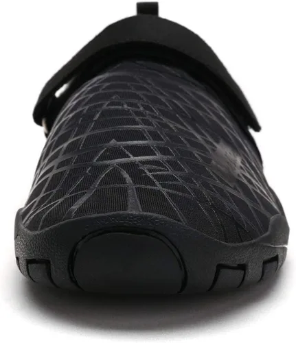 Vista 3 de Cheston Zapatos acuáticos descalzos de secado rápido para hombre y mujer Negro (All-Black)