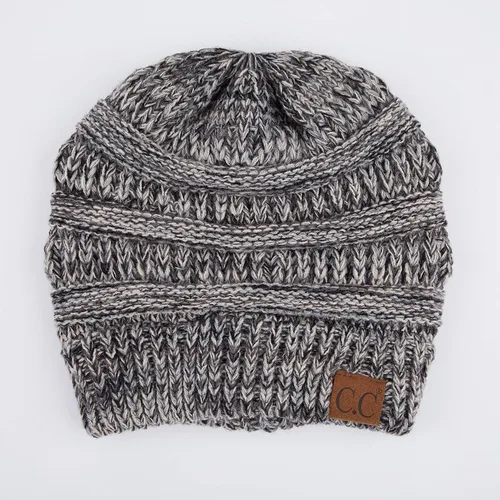 Vista 398 de C.C Trendy Warm Chunky Soft Stretch Cable Knit Beanie