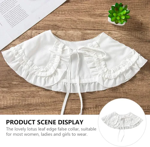 Vista 9 de PRETYZOOM - Collar falso para mujer, estilo casual, para mujer o niña