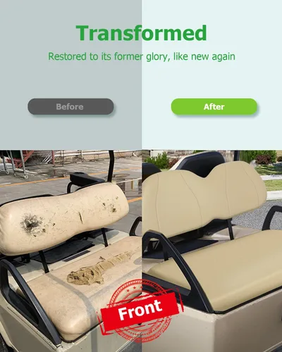 Vista 4 de Cojines de repuesto para asiento delantero para Club Car Precedent, asiento de carrito de golf para club car precedent asiento delantero inferior