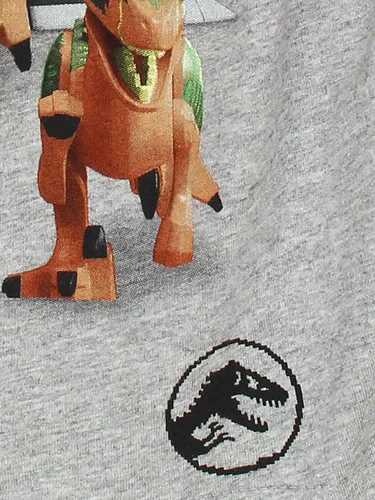 Vista 4 de LEGO Jurassic World - Camiseta de manga corta para niño