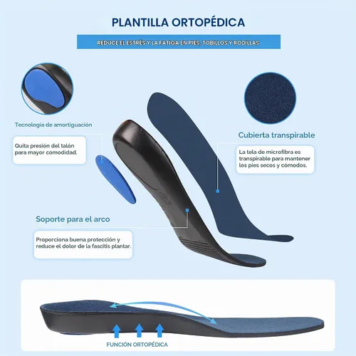 Vista 3 de Ortho+rest Men Diabetic Walking Shoes Swollen Feet Shoes (10,Black)