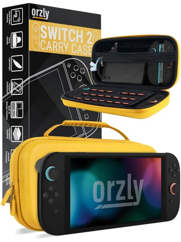 Vista 18 de Orzly Carry Case for Nintendo Switch Lite - Portable Travel Carry Case with storage for Switch Lite Games & Accessories [Solid Black]