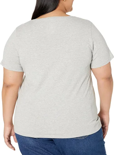 Vista 4 de Tienda Essentials Disney Marvel Star Wars Camiseta de manga corta con cuello redondo para mujer, paquete de 2