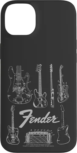 Vista 15 de Fender Carcasa de Guitars Line Art para iPhone 17