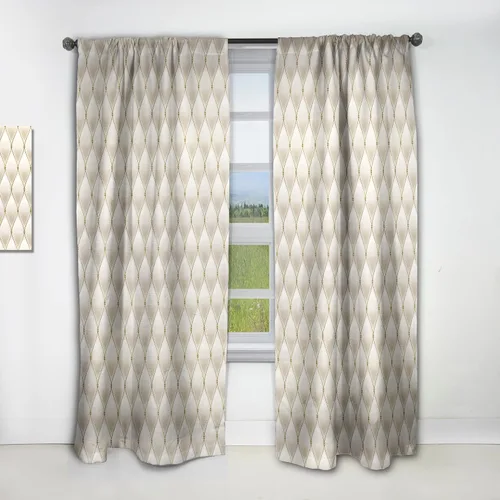 Vista 23 de DesignQ Cortinas opacas con patrón circular pastel retro II para dormitorio, cortinas para sala de estar, cortinas con aislamiento térmico, panel