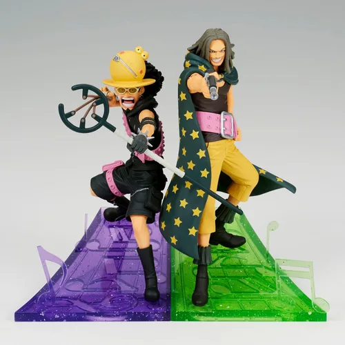 Vista 4 de Banpresto - Película de una pieza roja - Usopp, Figura Senkozekkei de Bandai Spirits