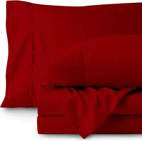 Vista 9 de Juego de sábanas RRlinen, de 800 hilos, 100 % algodón, para cama de matrimonio de 5 piezas, sábana dividida de color blanco, hilos largos de una