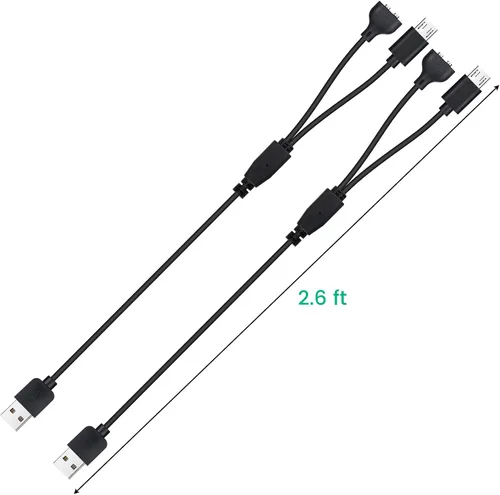 Vista 6 de Paquete de 2 cargadores para collar de entrenamiento de perros NVK, cable magnético para collar UKE