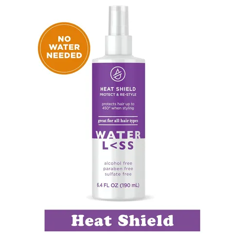 Vista 10 de Waterless Heat Shield Protect & Re-Style, sin sulfatos, para todo tipo de cabello, 6.4 onzas líquidas