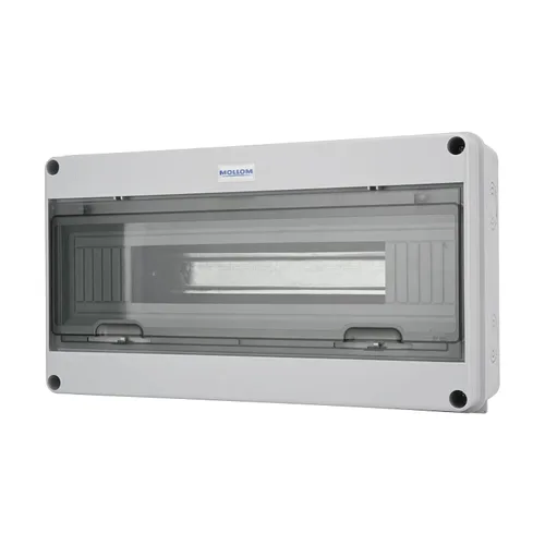 Vista 26 de MOLLOM Caja de protección de distribución MCB del disyuntor de 2 vías Ht