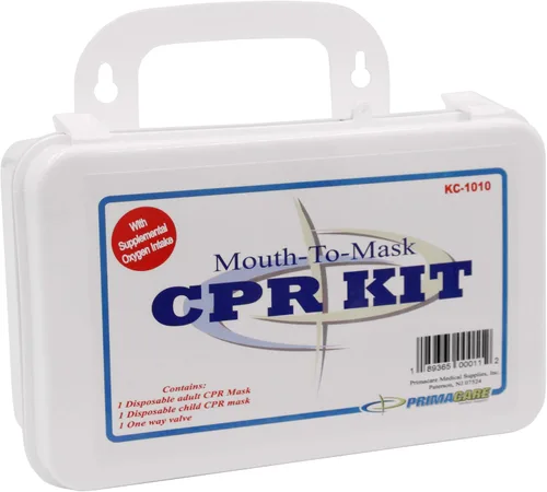 Vista 5 de Primacare KC-1010 máscara CPR boca a máscara