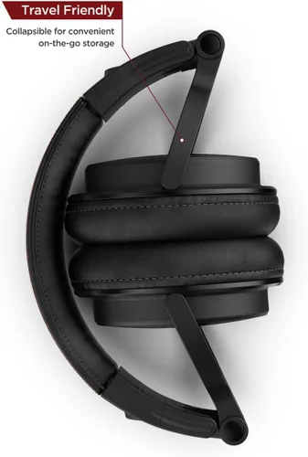 Vista 3 de Thore Auriculares sobre la oreja para iPhone con conector Lightning (certificado Apple MFi) – Auriculares de estudio con monitor DJ de estudio