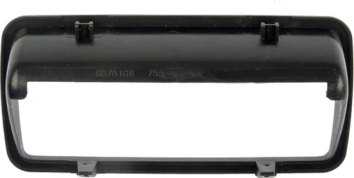 Vista 2 de Dorman 76108 Bisel de manija para portón trasero compatible con modelos seleccionados Chevrolet / GMC, color negro