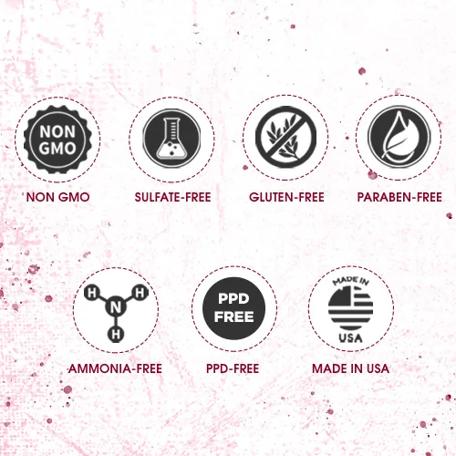 Vista 4 de Punky Colour Box Kit Cherry on Top - Tinte semipermanente para el cabello, vegano, sin crueldad, dura hasta 35 lavados