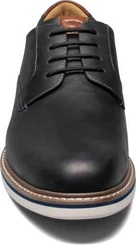 Vista 2 de Florsheim Norwalk Oxford con punta lisa para hombre, Negro Ch