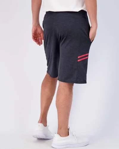 Vista 3 de Paquete de 5 pantalones cortos deportivos de secado rápido para hombre, shorts para correr, gimnasio, entrenamiento, casuales, con bolsillos