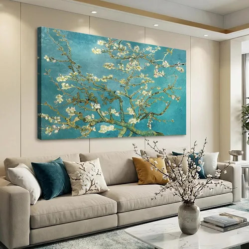Vista 13 de dgbtcart Girasoles Lirios Florero de Flores por Vincent Van Gogh Arte de Pared en Lienzo, Reproducciones de Pinturas Clásicas Impresiones Obra
