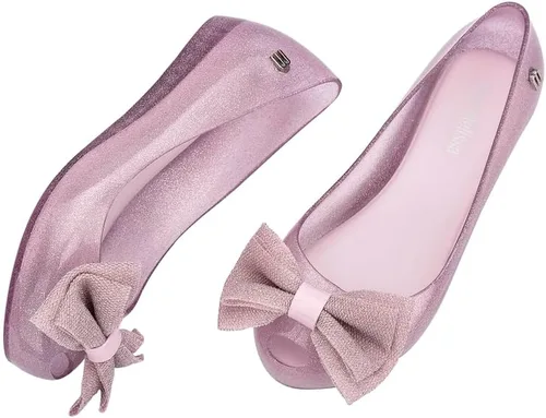 Vista 6 de mini melissa Ballets Ultragirl Sweet XII para niños Rosa (Glitter Pink)