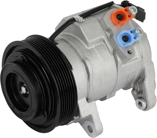 Vista 10 de SCITOO Compresor de CA 2012-2018 apto para compresor de aire acondicionado Kia Optima para Hyundai Sonata 2012-2014 2.0L 2.4L Compresor de aire