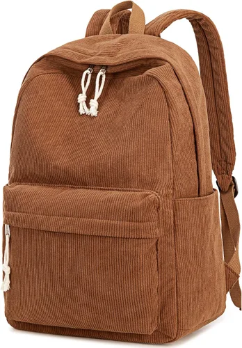 Vista 18 de BTOOP Mochila escolar para adolescentes, mochila grande de pana ligera, para niñas, niños, casual, escuela secundaria, universidad, Mochilas Daypack
