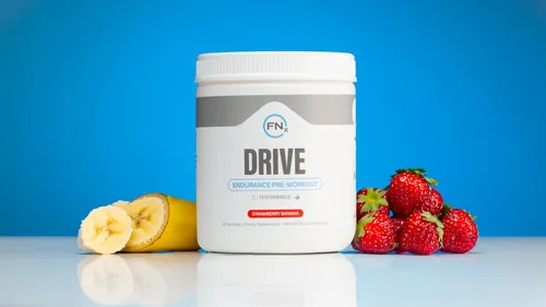 Vista 2 de Drive Endurance Pre-Entrenamiento: Energía, Fuerza y Resistencia Apoyo con Creatina, Oxido Nítrico, Beta Alanina, L-Citrulina y Más Sin Choques