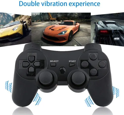 Vista 5 de PS3 Control inalámbrico para Playstation 3 Dual Shock - US24P3MT