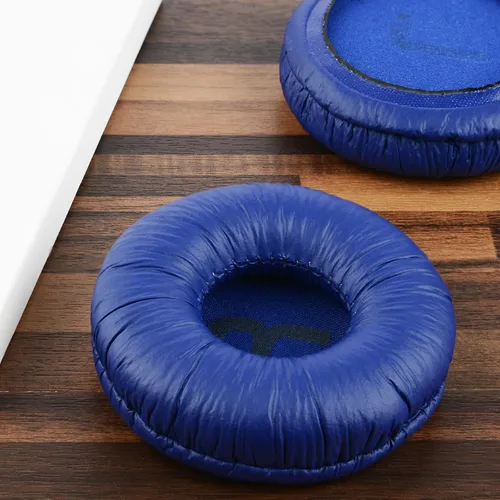Vista 4 de Geekria QuickFit - Almohadillas de repuesto de cuero sintético compatibles con auriculares JBL JR 300/300BT, T450BT, T500BT, Tune
