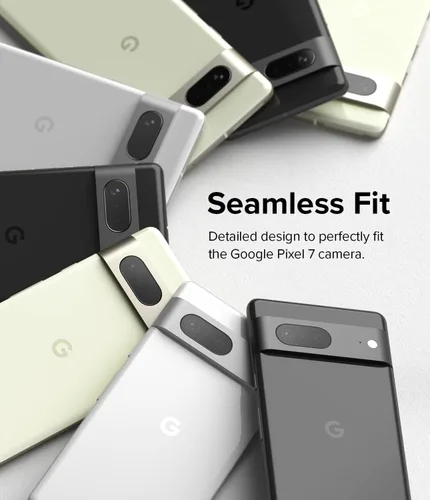 Vista 3 de Ringke Protector de lente de cámara [3 unidades/protección multicapa] compatible con Google Pixel 7, protector de lente de cámara de vidrio templado