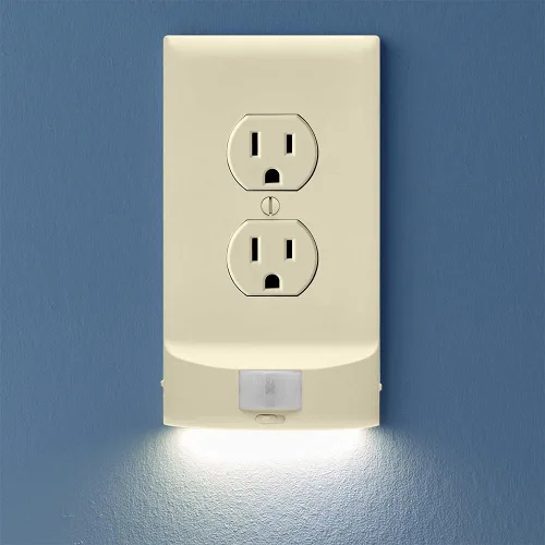 Vista 13 de Individual - SnapPower MotionLight [para tomas de corriente decorativas] - Luces nocturnas LED con detección de movimiento integradas en la placa