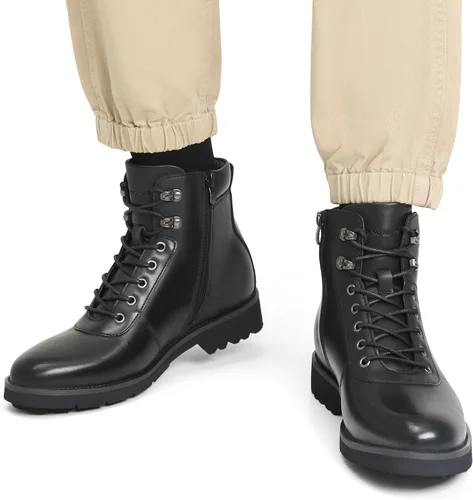 Vista 9 de Bruno Marc Botas de motocicleta para hombre, botas de vestir Oxford 2.0