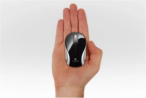 Vista 5 de Logitech M187 Mini Mouse Inalámbrico Rojo