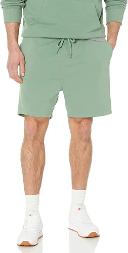 Vista 5 de Tienda Essentials Pantalón corto ligero de rizo francés para hombre (disponible en tallas grandes y altas)