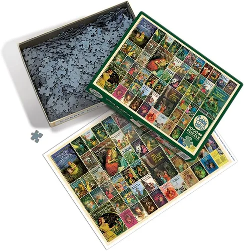 Vista 2 de Cobble Hill - Rompecabezas de 1000 piezas, Nancy Drew, póster de muestra incluido