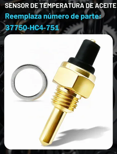 Vista 2 de Sensor de Temperatura de Aceite Reemplazo para Honda TRX450S TRX450ES Foreman 400 4X4 1998-2001