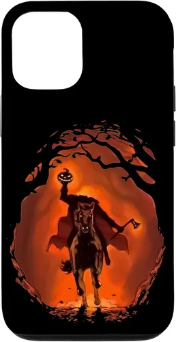 Vista 26 de iPhone 16 halloween scary pumpkin headless horseman Case