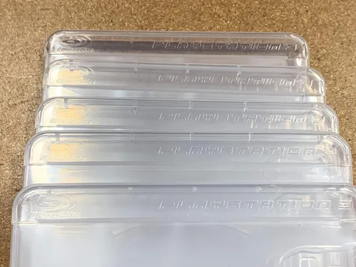 Vista 2 de 10 Official Sony DuBois PS3 PlayStation 3 Clear Replacement Game Cases OEM