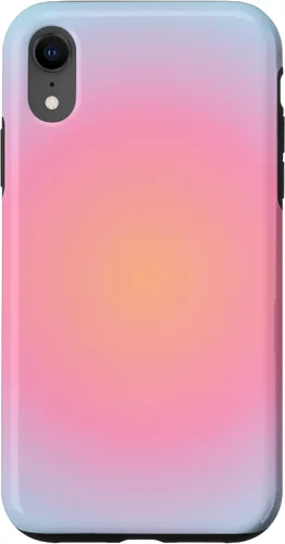 Vista 25 de Gradient Cute Aura Aesthetic Multicolor Moda Mujeres Caso para iPhone 17