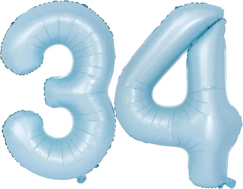 Vista 32 de Globos de 40 pulgadas con números de caramelo, papel de aluminio de helio, globos de látex de Mylar para fiesta de cumpleaños, decoración digital 0