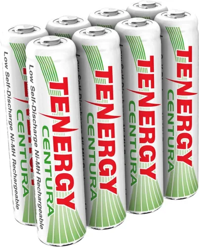 Vista 8 de Tenergy Centura AA & aaa baja autodescarga LSD NiMH rechargeable batteries, 10406, 4 piezas, 1