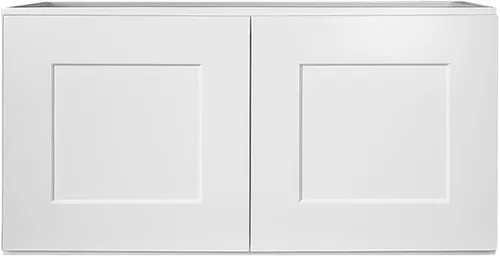Vista 4 de Design House Brookings - Armario de cocina W2412, 24 pulgadas de ancho x 12 pulgadas de profundidad x 12 pulgadas de alto, pintado blanco, madera