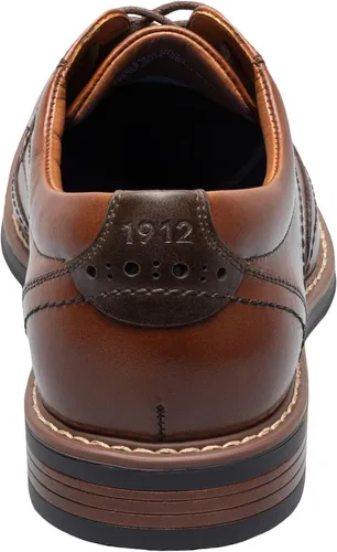 Vista 5 de Nunn Bush Centro Flex Wingtip Oxford para hombre