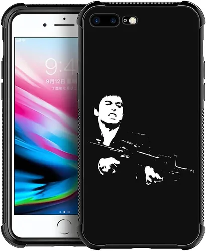 Vista 50 de Compatible con funda para iPhone 6 Plus/6s Plus,Bite Your Teeth Diseño de patrón asombroso, funda trasera dura de PC anti-arañazos y a prueba