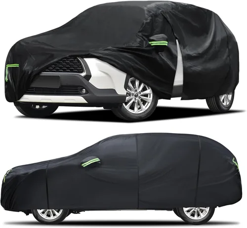 Vista 15 de Funda de auto para Tesla Model 3 2017-2026, 6 capas de cubierta impermeable para todo tipo de clima, cubierta exterior completa para exteriores