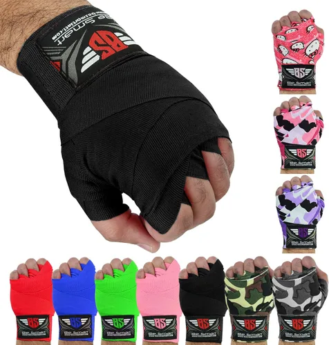Vista 12 de Guantes de boxeo de muñeca de 180 pulgadas, para interior de puños, MMA, UFC, Muay Thai