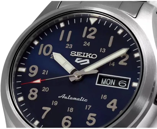 Vista 3 de SEIKO Pulsera analógica SRPG29K1 plata plateado Pulsera
