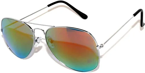 Vista 57 de OWL Paquete de 12 lentes de sol de aviador a granel de metal dorado, plateado, marco negro para hombres y mujeres, gafas de fiesta