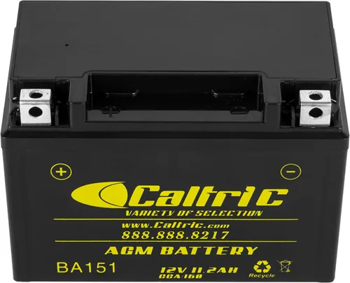 Vista 4 de Caltric Agm - Batería compatible con Honda Vt750C2 Vt-750C2 Vt750Ca Shadow Spirit 750 Abs 2012-2014