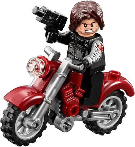 Vista 4 de Persecución de la pantera negra, colección superheroes de Marvel, Lego modelo 76047